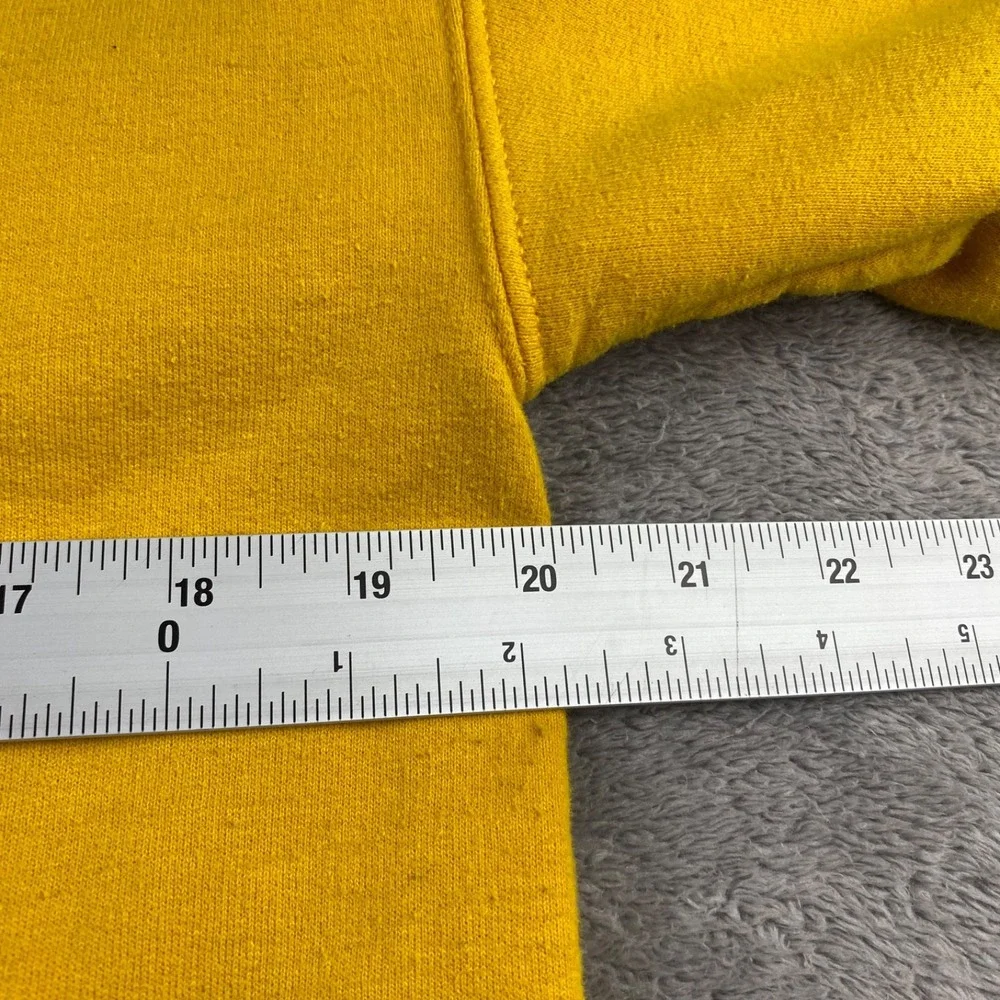 Pittsburgh Steelers Touchdahn Sweatshirt Womens Medium Yellow